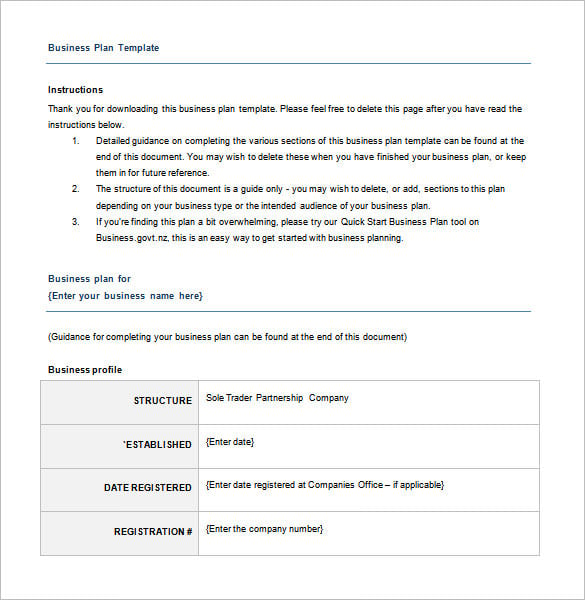 business-plan-template-free-download