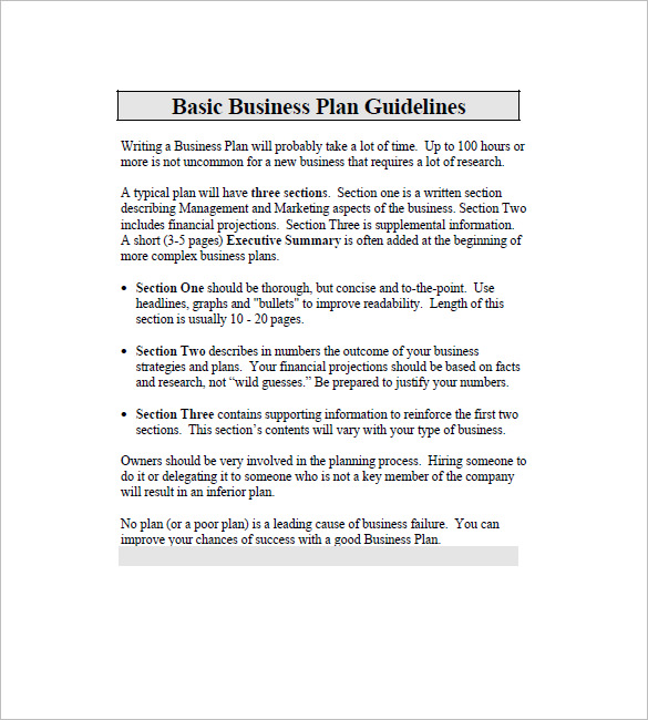 business plan template for word mac