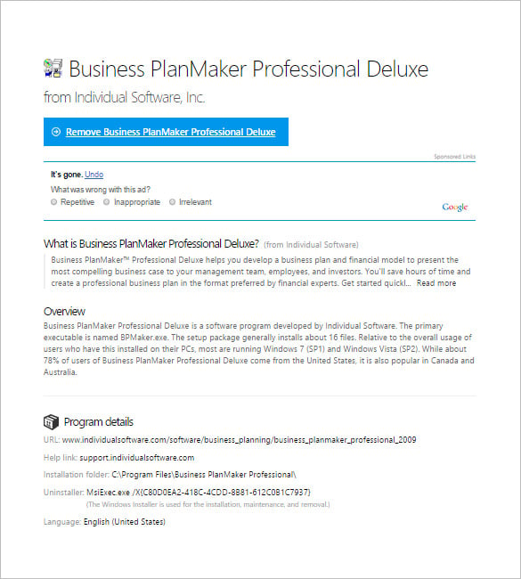 business planmaker professional deluxe software
