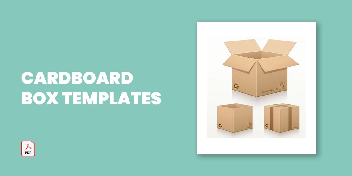 Cardboard Box Template - 17+ Free Sample, Example, Format Download