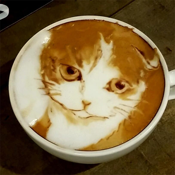 catr coffee art