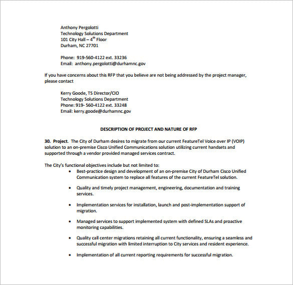 cisco technical proposal pdf template