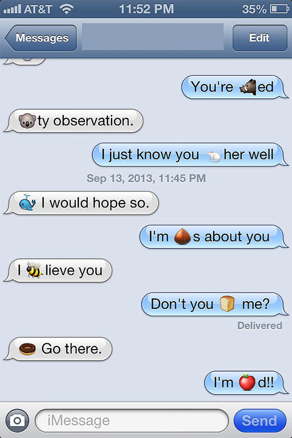 15+ Cute & Funny Emoji Text Messages!