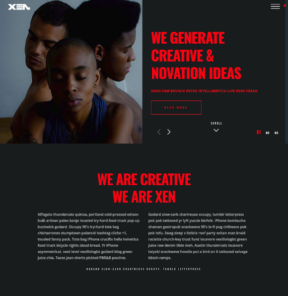 creative agency html5 template