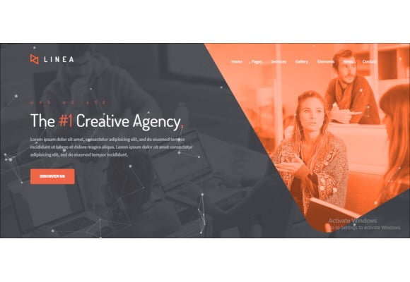 creative agency portfolio and multipurpose website template