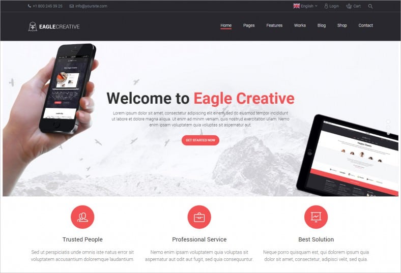 Website Templates For Professional Services