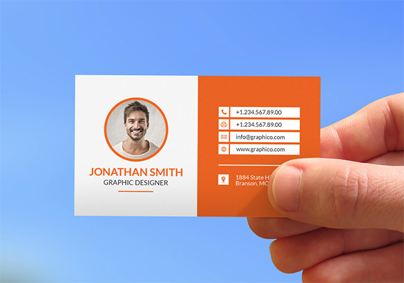 15 Contact Card Templates PSD AI EPS