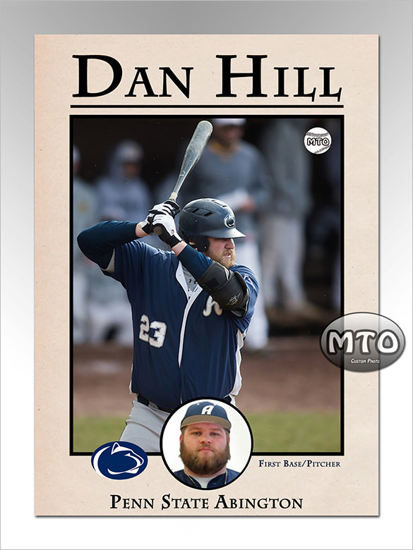 Baseball Card Template 9+ Printable Word, PDF, PSD, EPS Format Download!