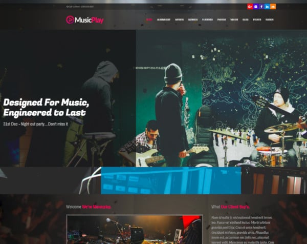 20+ Amazing DJ HTML Templates & Themes