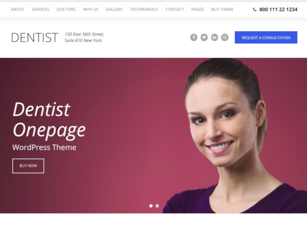 28+ Dental Website Themes & Templates