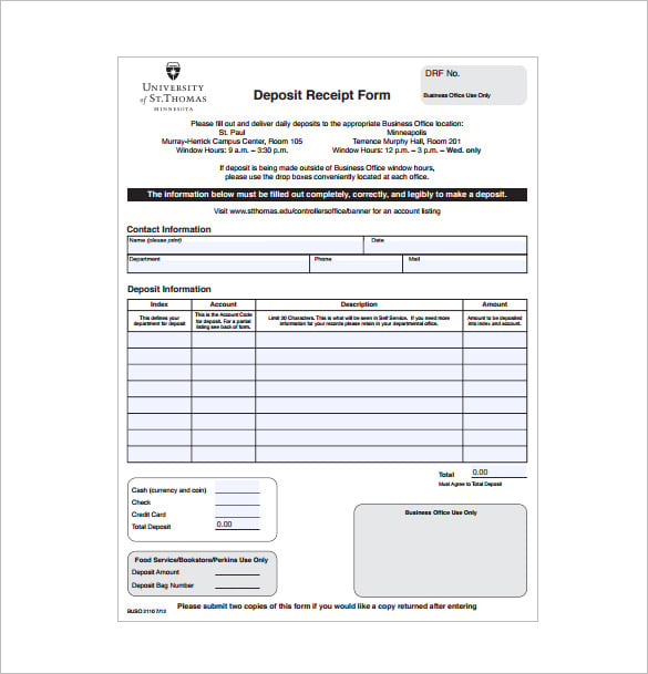 deposit receipt form pdf download