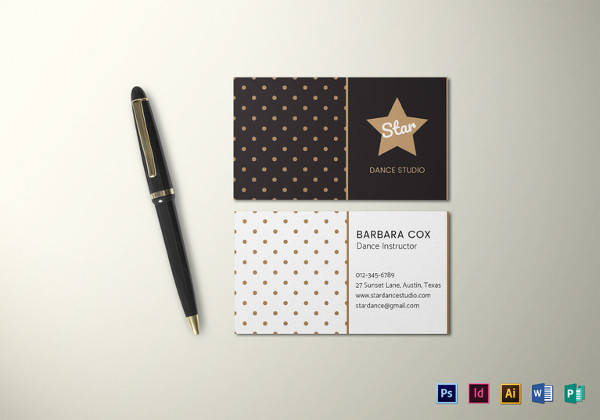 dotted-business-card-template