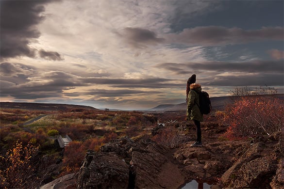 dramatic adventure photography