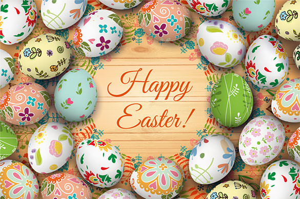 easter-card-and-eggs-eps-template