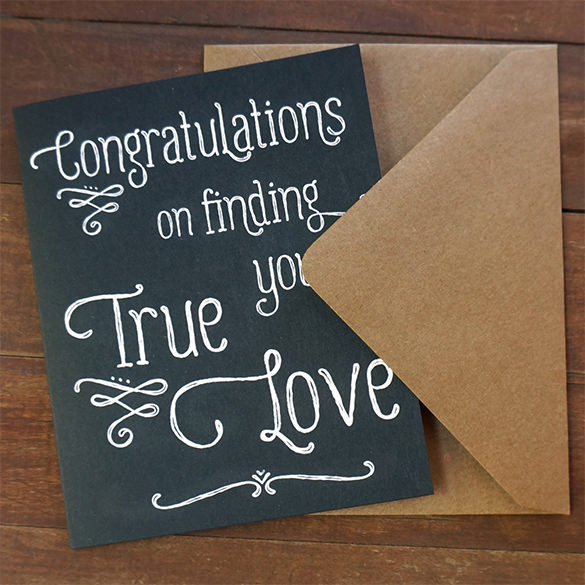 engagement congratulations card download