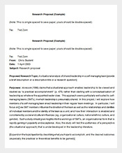 example research proposal template