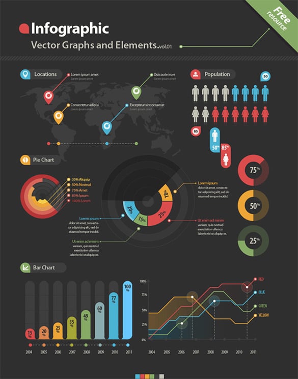 extraordinary infographic template download