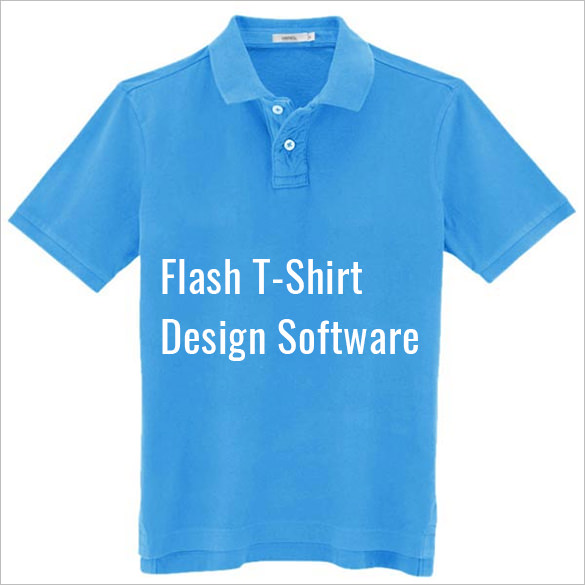 flash tshirt design software