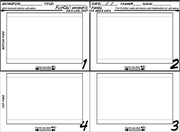 6+ Animation Storyboard Templates - Doc, Pdf