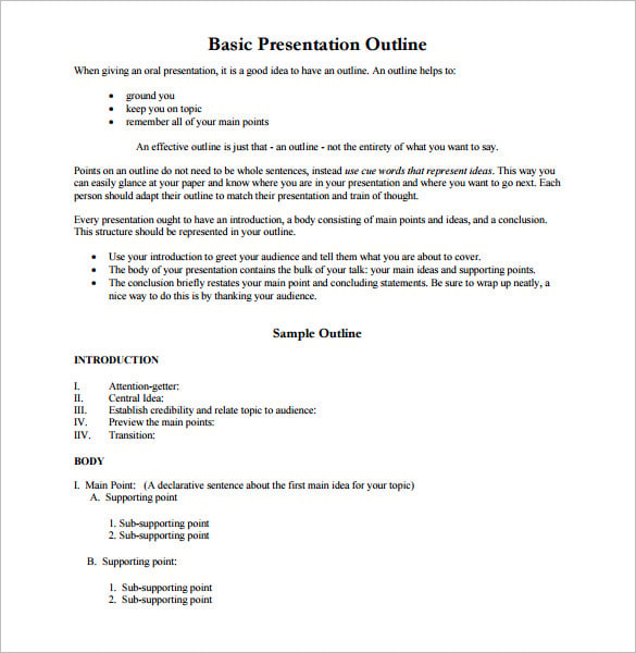 free-basic-presentation-outline-pdf-download