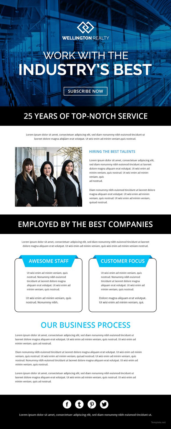 11 Company Newsletter Templates Free Sample Example Format Download 