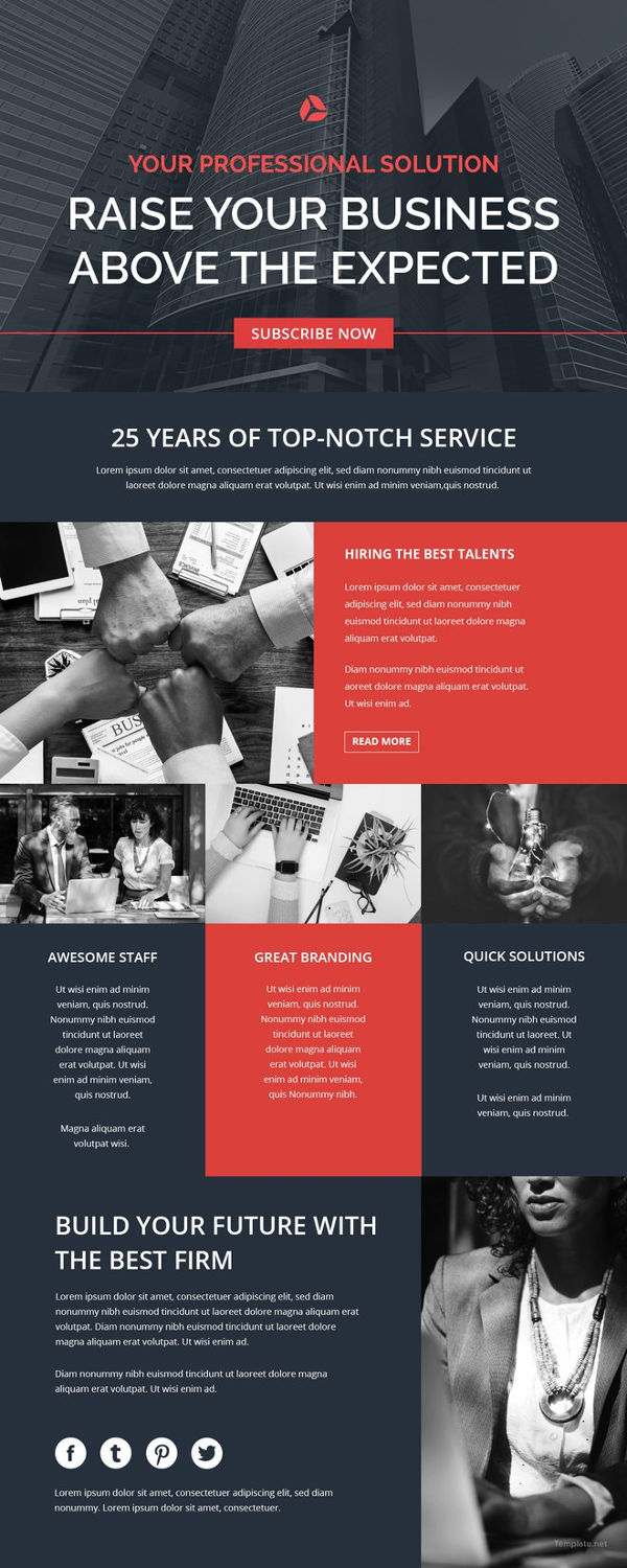 51 E Mail Newsletter Word PSD HTML Format 51 e mail newsletter word psd html format
