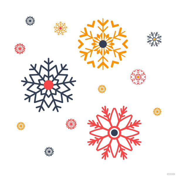 free floral snowflake template