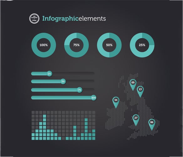 free infographic elements template download