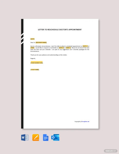 25+ Doctor Letter Templates - PDF, DOC | Free & Premium Templates