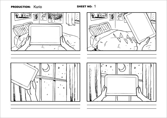 9+ Kids StoryBoard Templates - DOC, PDF, PSD