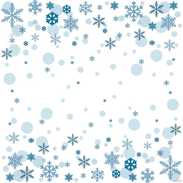 free winter snowflake template