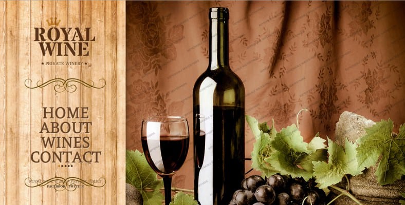 Paredes Winery Website Template