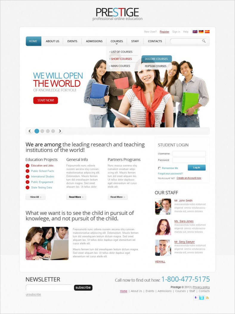 8 Career Guidance Website Templates Themes Free Premium Free Premium Templates Career Website Templates Free