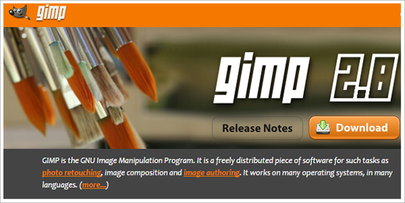 gimp free download graphic design software