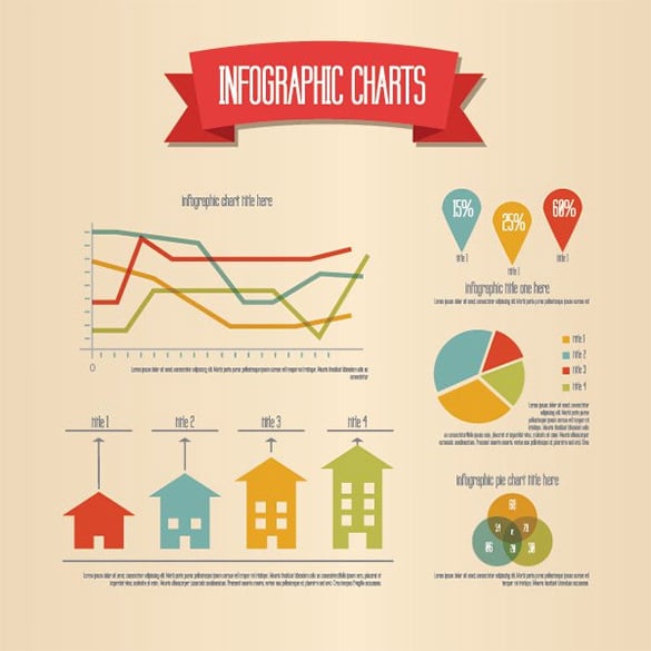 great retro infographic template free download