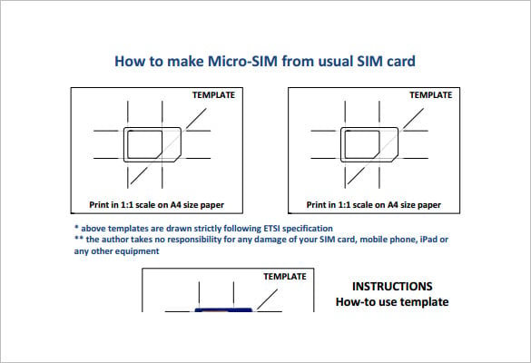 how to make microsim from usual sim card convert back