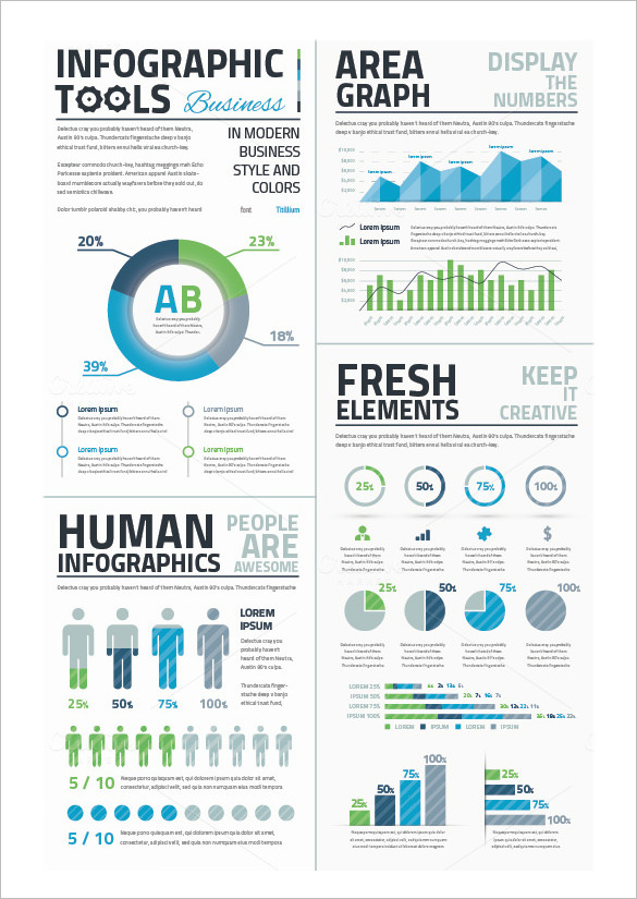 human infographics premium download