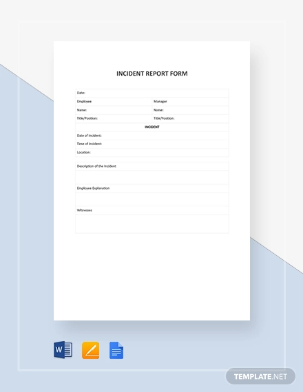 68+ Report Templates- PDF, Word, Pages, Excel