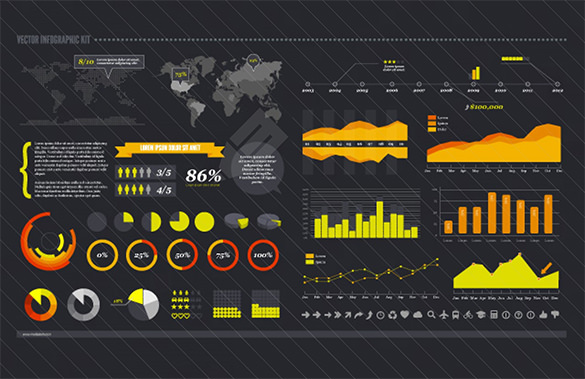 infographic illustrator template free download