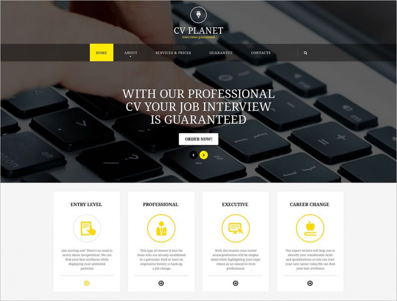 investment company responsive website template1 788x