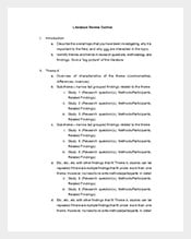 Literature-Review-Outline-Template