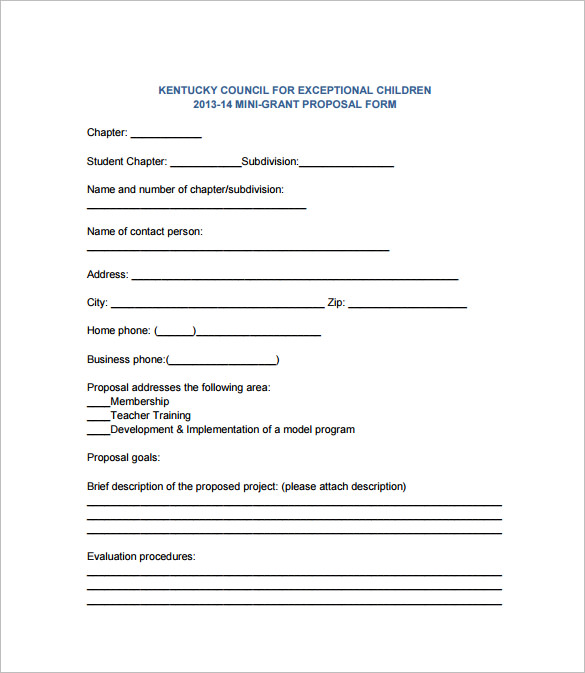 mini grant proposal pdf download