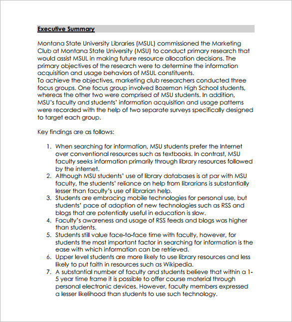  Marketing Research Proposal Template Free Download Printable Templates