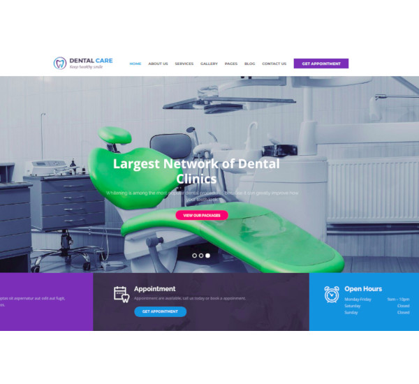 28+ Dental Website Themes &amp; Templates