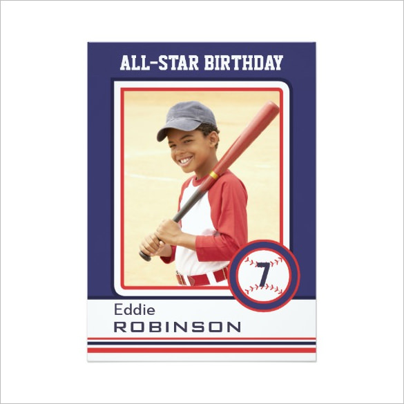 Baseball Card Template - 9+ Printable Word, PDF, PSD, EPS Format Download!