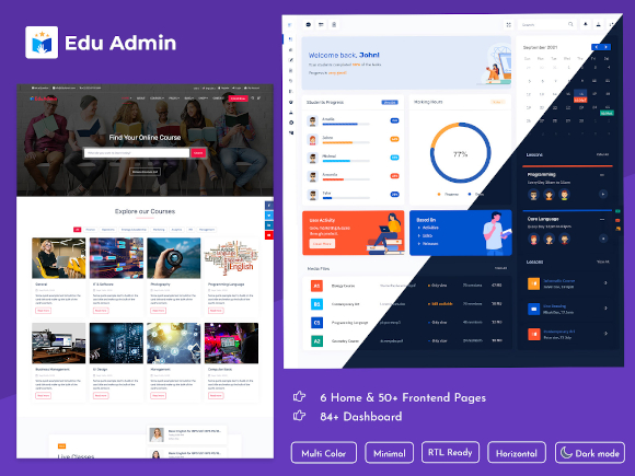 25+ Education Bootstrap Themes & Templates