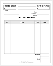 receipt template 209 free word excel pdf format download free