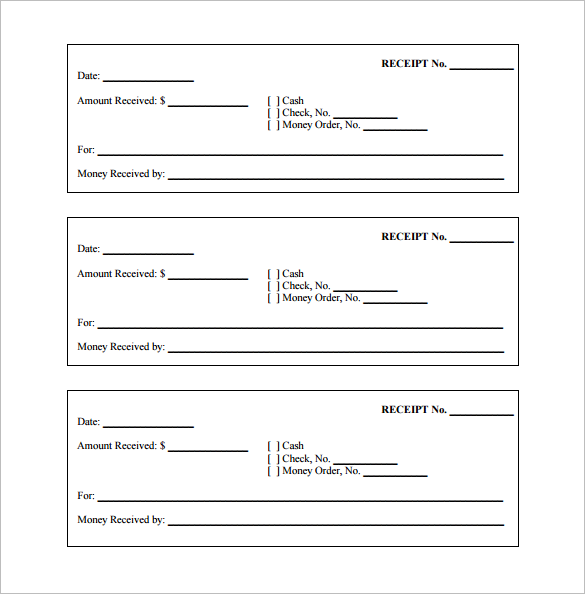 payment receipt template doc