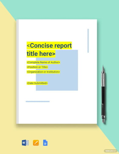 monthly research report template