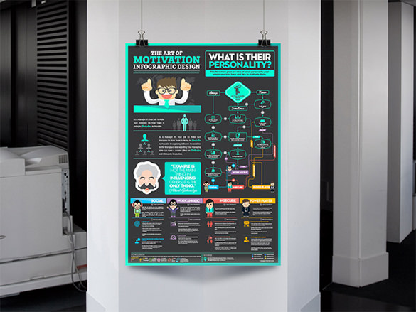 motivational infographic design free download